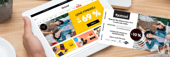 Akviziční kampaň factcool.com v síti BALÍK PLUS